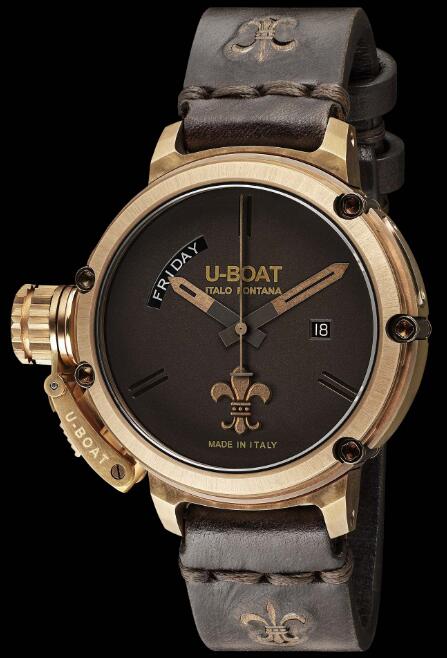 U-BOAT Chimera Day Date/A Bronze 8100 Replica Watch